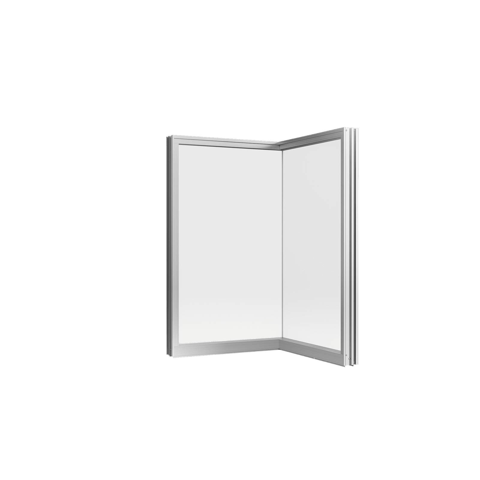 Corner Fixed Window