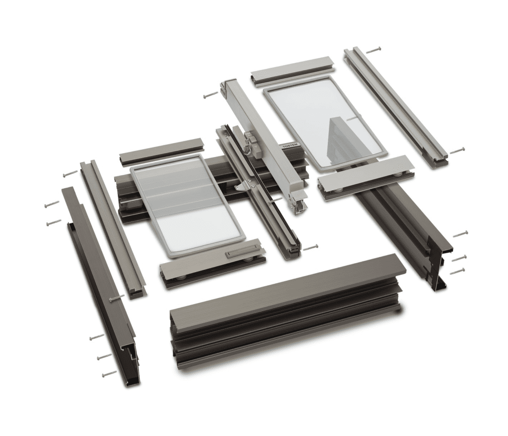 Tostem aluminium windows Pune