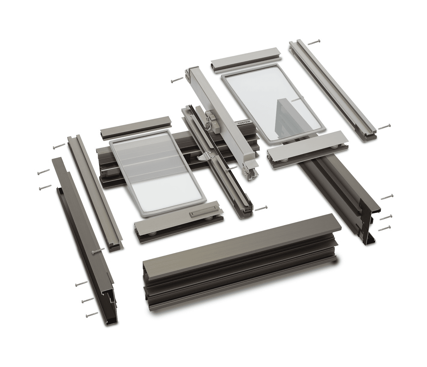 Tostem aluminium windows Pune