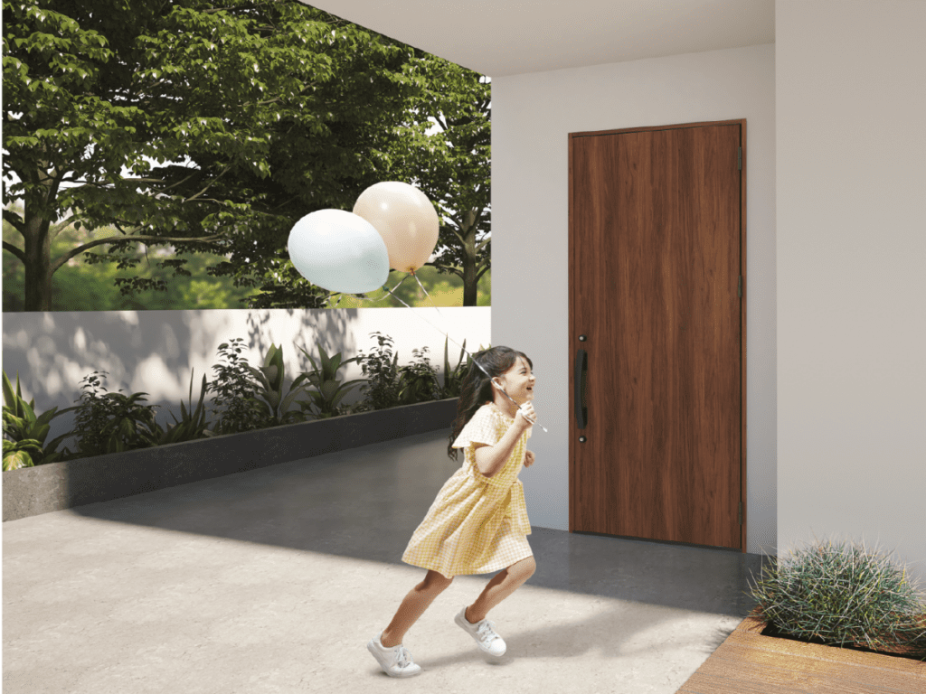 Tostem Giesta Doors in Aundh Pune. premium aluminium doors in Pune